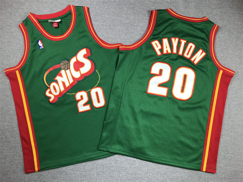 #20 PAYTON - SEATTLE BASKETBALL - THROWBACK - STYLE 1