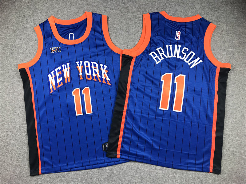 #11 BRUNSON - NEW YORK BASKETBALL - STYLE 1