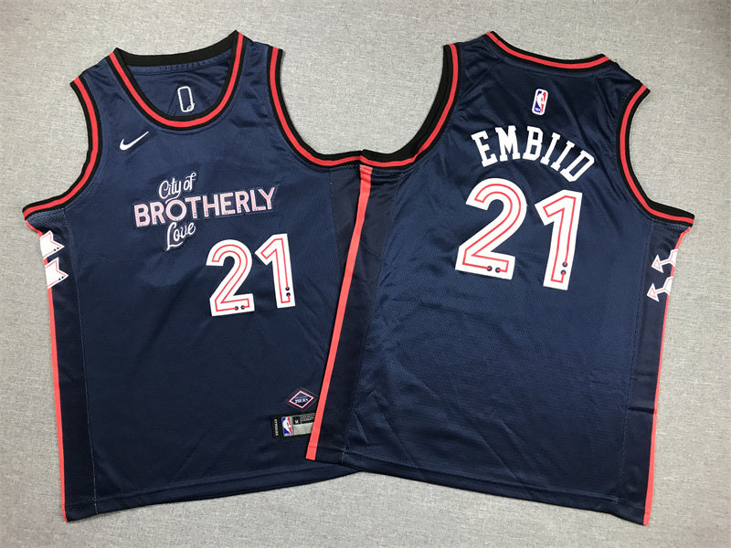 #21 EMBIID - PHILADELPHIA BASKETBALL - STYLE 1