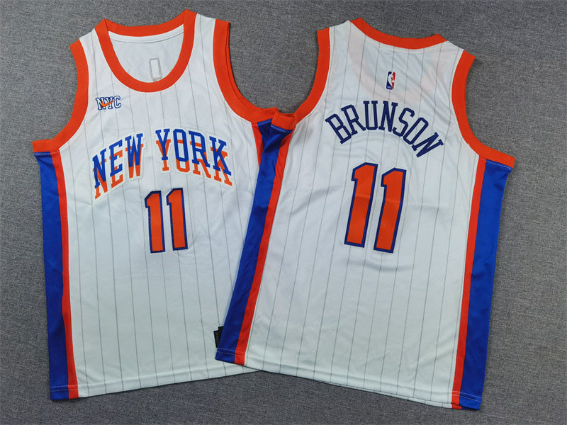 #11 BRUNSON - NEW YORK BASKETBALL - STYLE 2