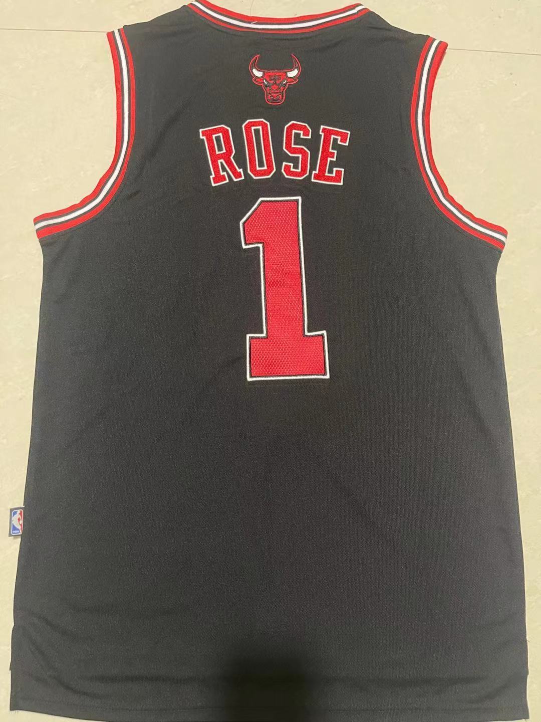 #1 ROSE - CHICAGO BASKETBALL - THROWBACK - STYLE 1