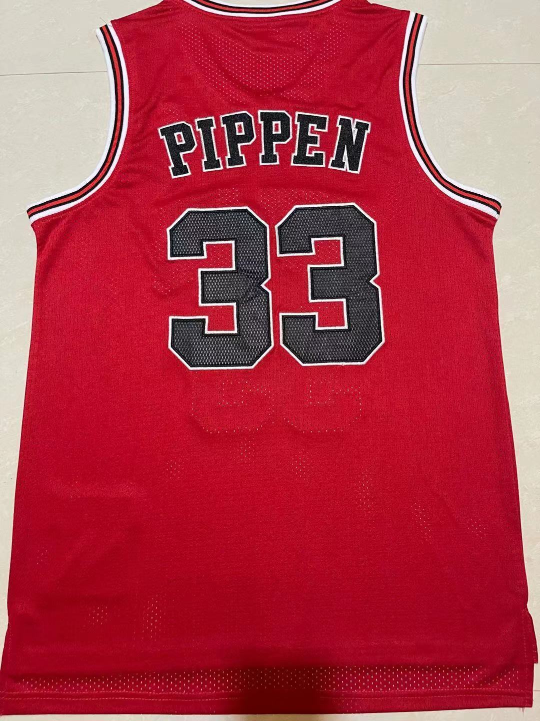 #33 PIPPEN - CHICAGO BASKETBALL - THROWBACK - STYLE 3