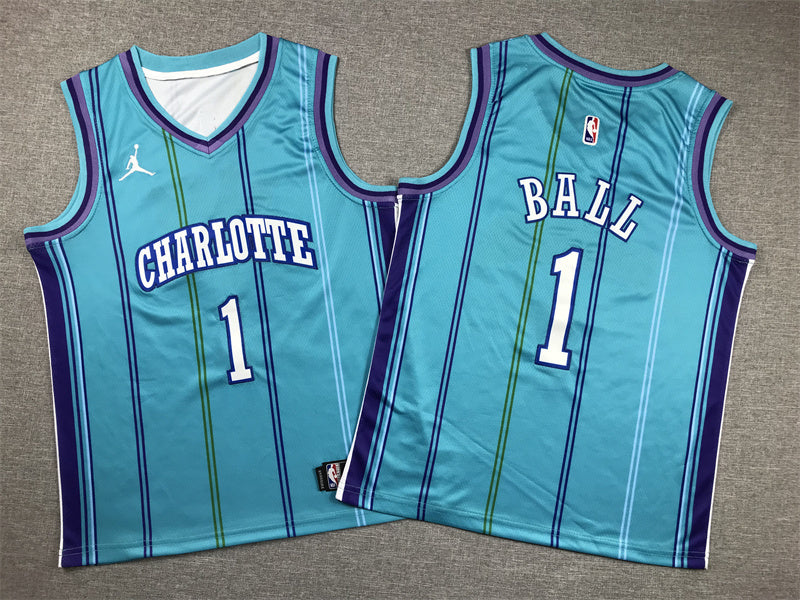#1 BALL - CHARLOTTE  BASKETBALL - STYLE 2
