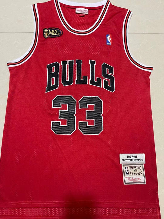 #33 PIPPEN - CHICAGO BASKETBALL - THROWBACK - STYLE 3