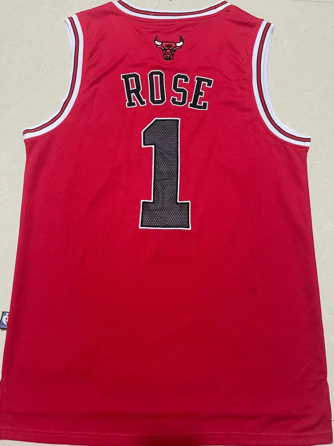 #1 ROSE - CHICAGO BASKETBALL - THROWBACK - STYLE 2