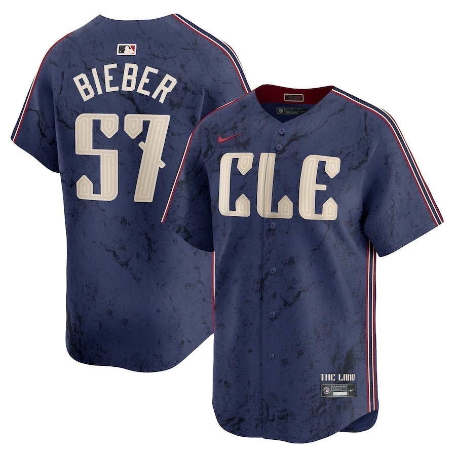 #57 BIEBER - CLEVELAND BASEBALL - STYLE 1
