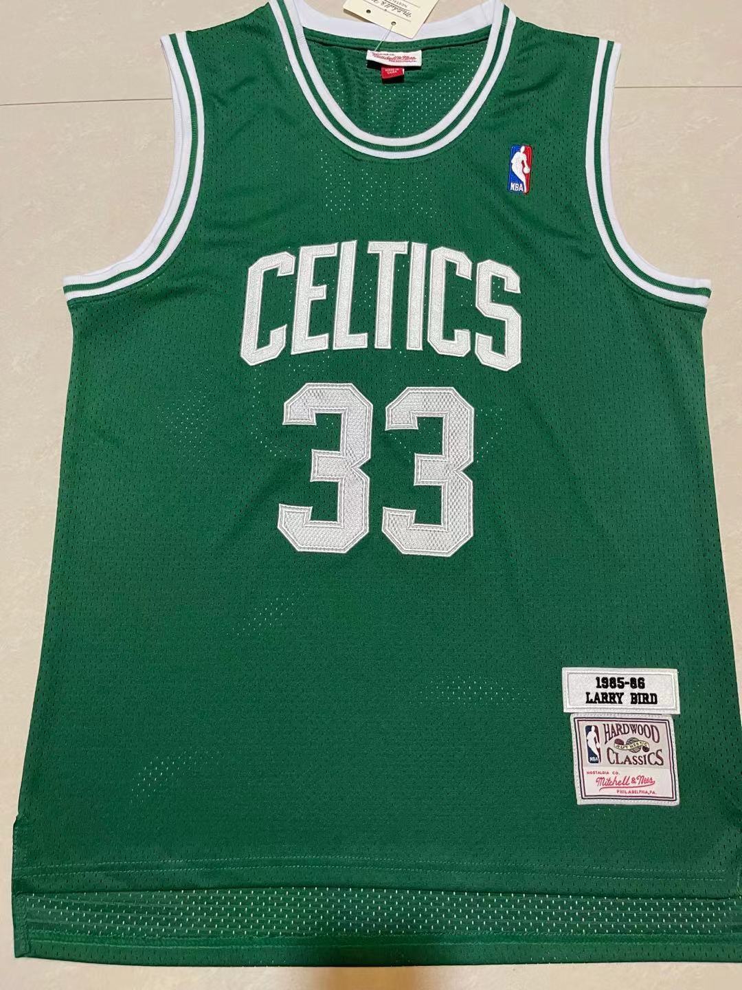 #33 BIRD - BOSTON BASKETBALL - THROWBACK - STYLE 1